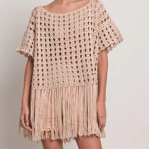 Eleven Six Crochet Tunic Top